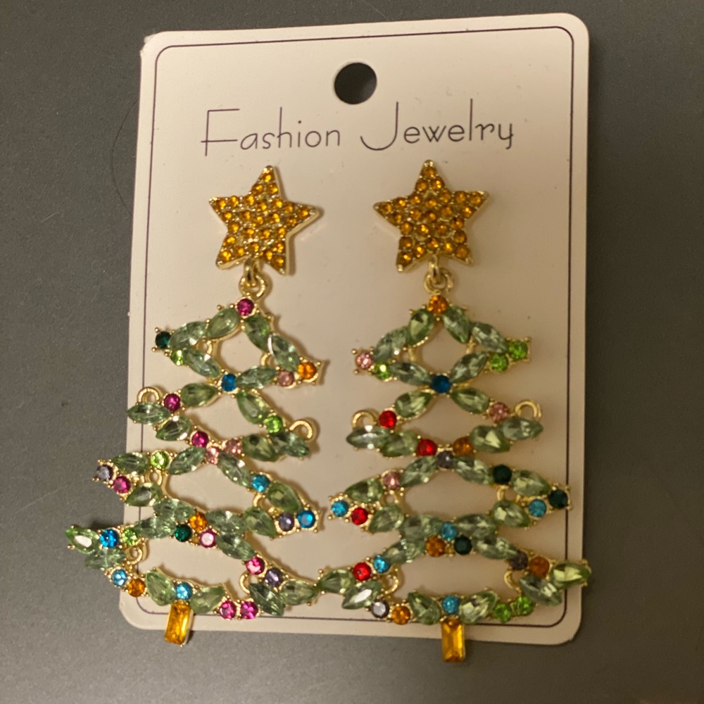 Christmas Tree earrings